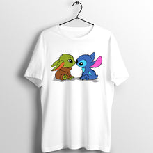 Load image into Gallery viewer, Women's Fashion T-Shirt Lilo Stitch Harajuku Kawaii Tshirts Lovely Cartoon Female Printed Casual T Shirt Cute  Casual Tops
